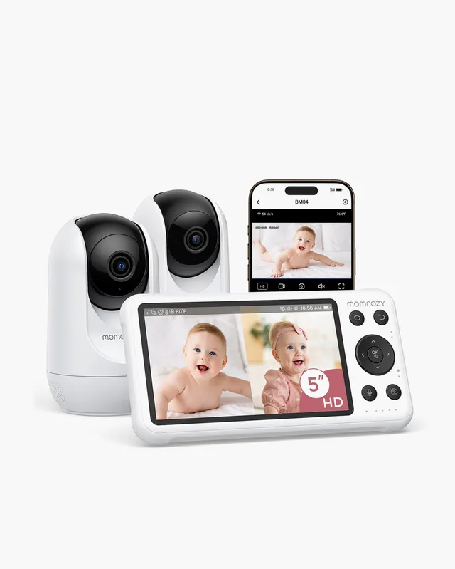 momcozy-bm04-5-zoll-dual-mode-smart-babyphone-mit-2-kameras image 1