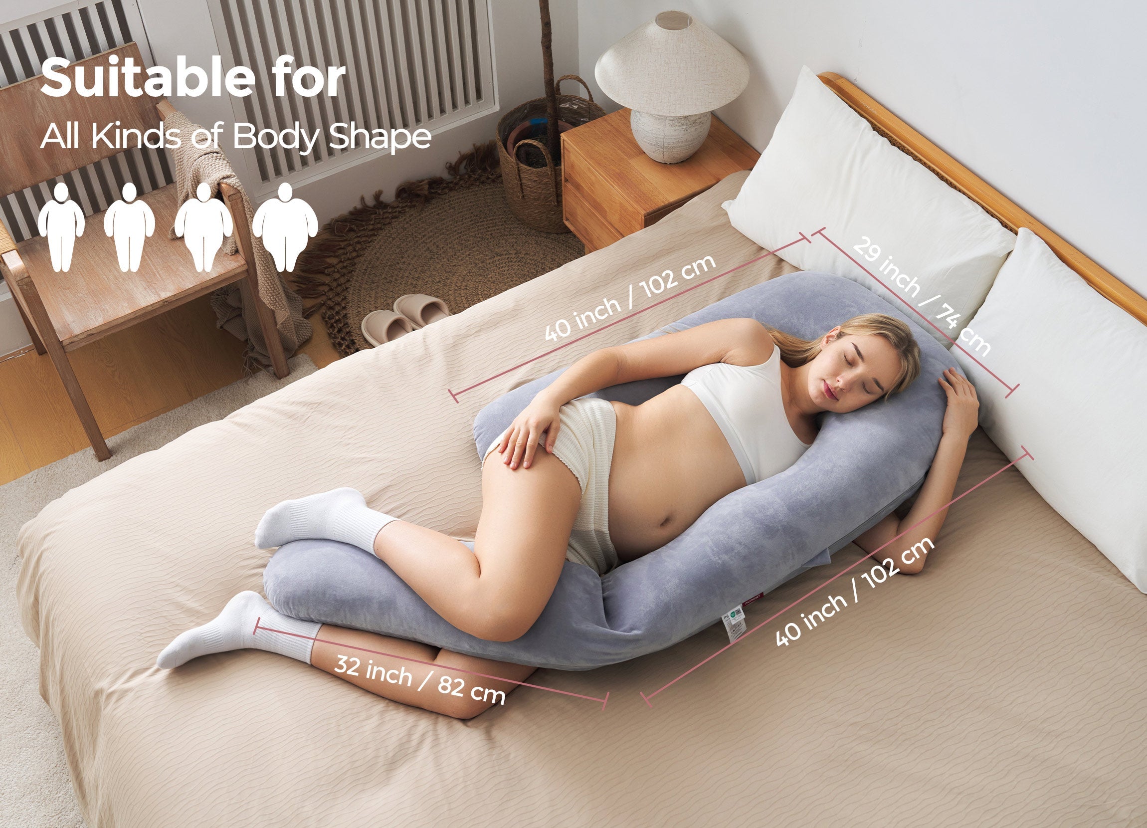 momcozy-dreamlign-schwangerschaftskissen image 8