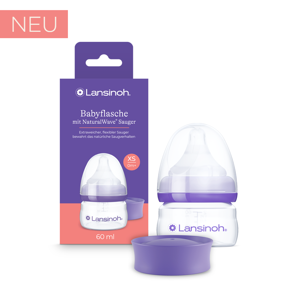 lansinoh-babyflasche-naturalwave-sauger-xs-60-ml image 1