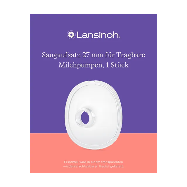 lansinoh-saugaufsatz-27-mm-f-r-tragbare-milchpumpe-1-st image 1