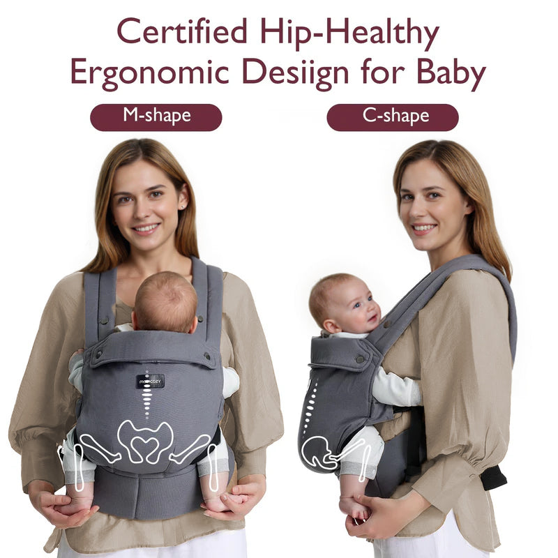 momcozy-purehug-babytrage-grau-air-series image 6