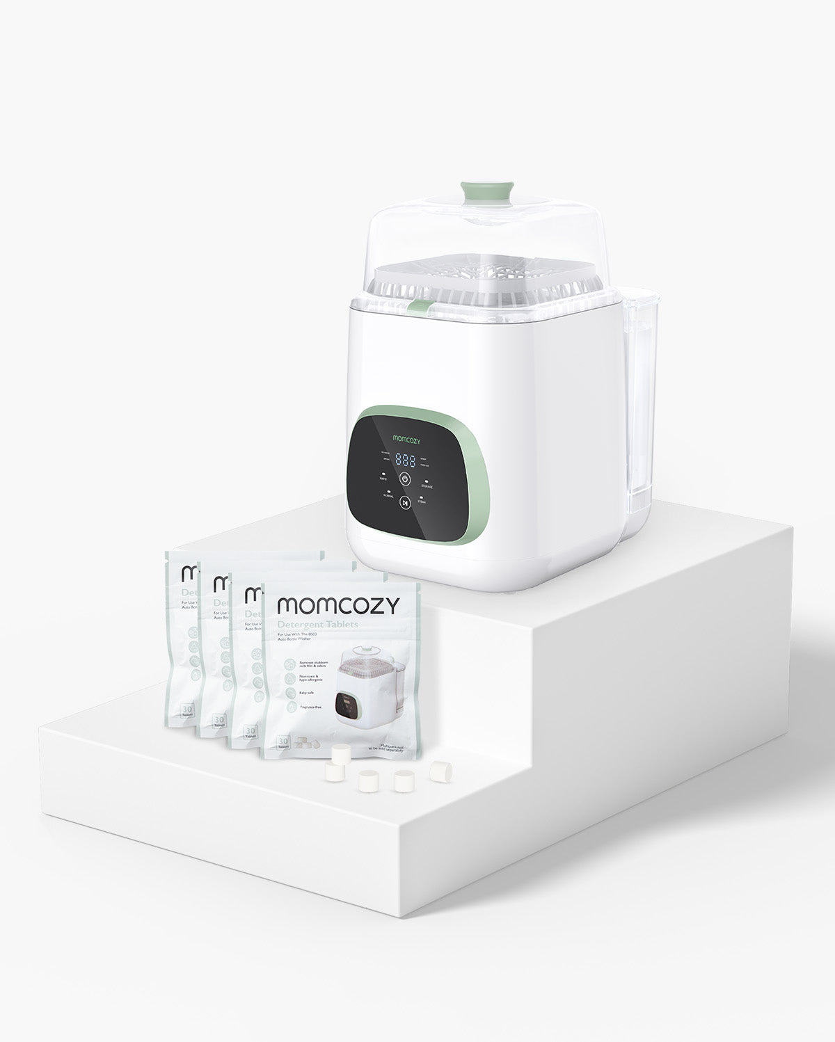 momcozy-zeitsparendes-reinigungs-bundle-kleanpal-pro-flaschenwaschmaschine-120-r image 1